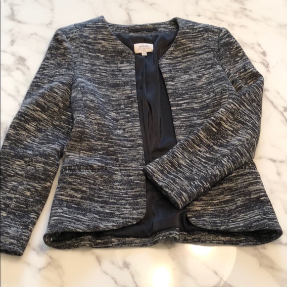 Wilfred Black/White Short Jacket Sz 2 - Picture 2 of 2